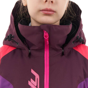 Dragonfly Зимний утепленный комбинезон Gravity for Teen Purple - Brown 2024 - миниатюра 3