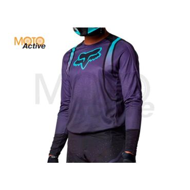 Мотоджерси Fox 360 Vizen Jersey Black Purple - миниатюра 2