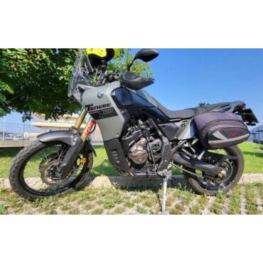Защита двигателя (верхняя часть) пластиковая черная Yamaha Tenere 700 T7 19 24  - миниатюра 2