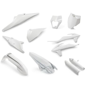 Комплект пластика белый KTM SX SX F 19 21 / EXC EXC F 20 21 - миниатюра 1