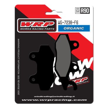 Тормозные колодки WRP WG 7238 F6 (LMP238 ST / FDB631 / FA165) - миниатюра 1