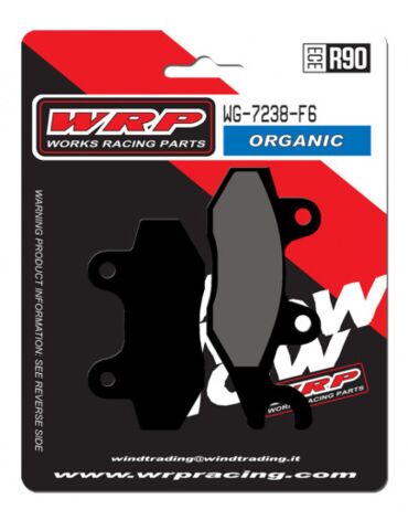 Тормозные колодки WRP WG 7238 F6 (LMP238 ST / FDB631 / FA165)