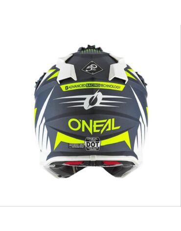 Oneal Шлем кроссовый 2Series Spyde 2.0 Синий Желтый