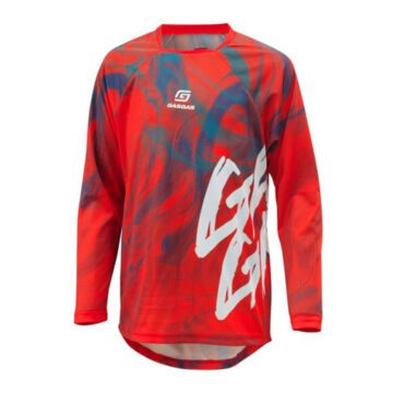 Мотоджерси подростковая GASGAS KIDS OFFROAD EDRIVE JERSEY, red black (YL, Детская Кросс эндуро) - миниатюра 1