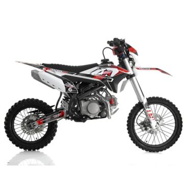 Питбайк Кроссовый Apollo Tracker 125LE, 17 14 (Красный белый) - миниатюра 1