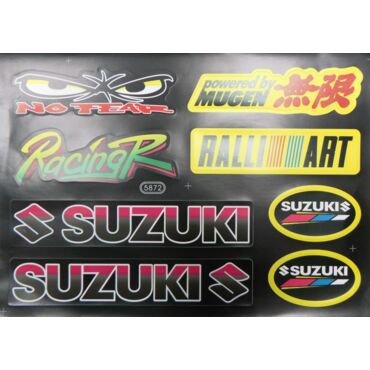 Наклейки комплект SUZUKI NO FEAR 5872 - миниатюра 1