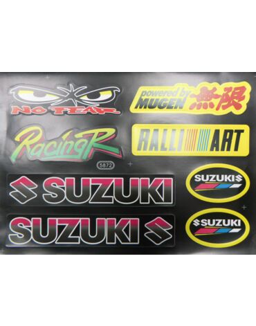 Наклейки комплект SUZUKI NO FEAR 5872
