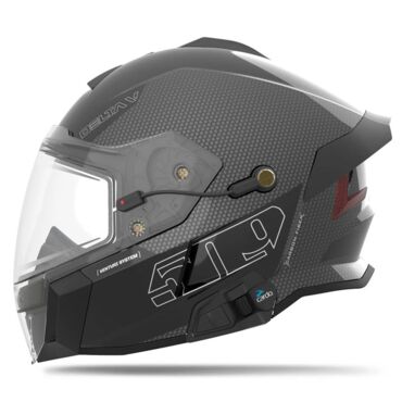 509 Шлем Delta V Carbon Commander с подогревом Legacy - Gloss Finish - миниатюра 2