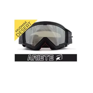 Кроссовые очки (маска) MUDMAX RALLY - BLACK / SILVER LENS CAT3 - миниатюра 1