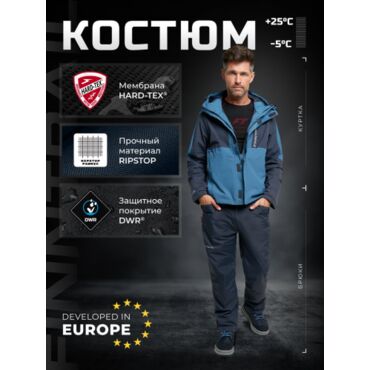 Finntrail Костюм LightSuit 3503 Blue - миниатюра 10