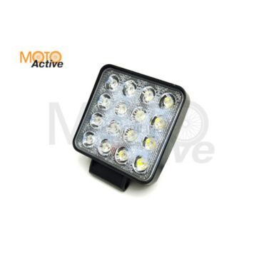 Фара 48w 16x3w LED квадратная - миниатюра 1