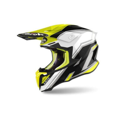 Airoh Мотошлем Twist 2.0 Shaken Yellow Gloss - миниатюра 2