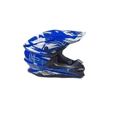 AiM Шлем JK803S Blue White - миниатюра 1