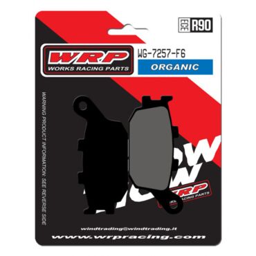 Тормозные колодки WRP WG 7257 F6 (LMP257 ST / FDB754 / FA174) - миниатюра 1
