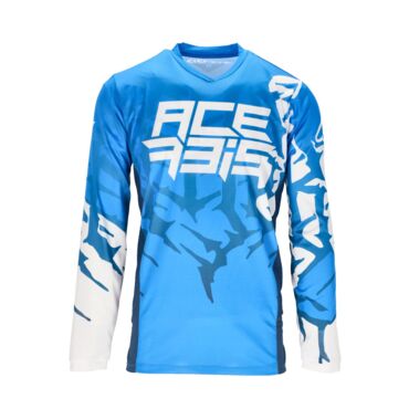 Джерси Acerbis MX J TRACK SIX Blue White - миниатюра 2