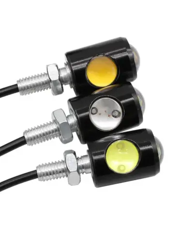 Поворотники LED белый свет черные