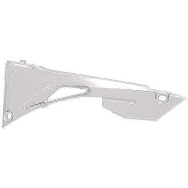 Боковая крышка фильтровой коробки Polisport под мотоциклы Honda CRF450R 2017 18, CRF250R 2018 белая - миниатюра 1