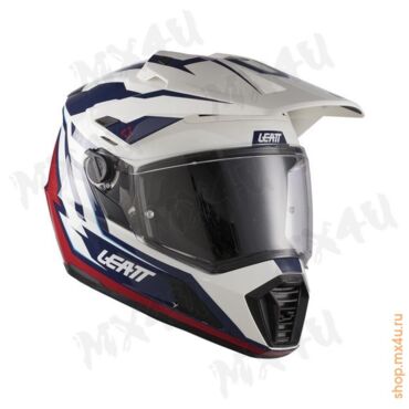 Кроссовый шлем ADV 7.5 Royal Blue Red V26 - миниатюра 3
