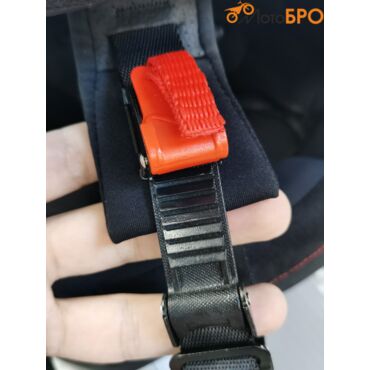 Шлем открытый AiM JK526 Blue Red Black - миниатюра 3