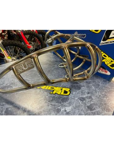 Защита резонатора клетка Custom Enduro KTM TBI EXC 2024+, Husqvarna TBI TE 2024+