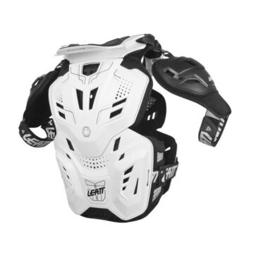 Защитный панцирь+ шея Leatt Fusion Vest 3.0, белый - миниатюра 1