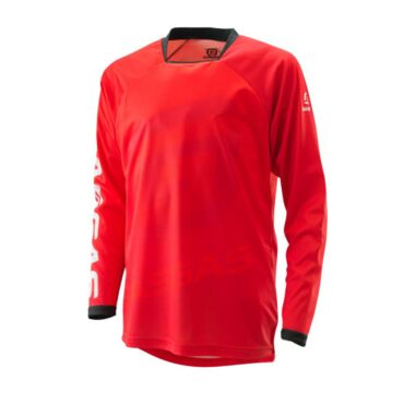 Мотоджерси подростковая GASGAS OFFROAD Kids Jersey, red black (YM, Детская Кросс эндуро) - миниатюра 1