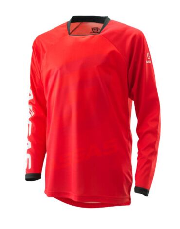 Мотоджерси подростковая GASGAS OFFROAD Kids Jersey, red black (YM, Детская Кросс эндуро)