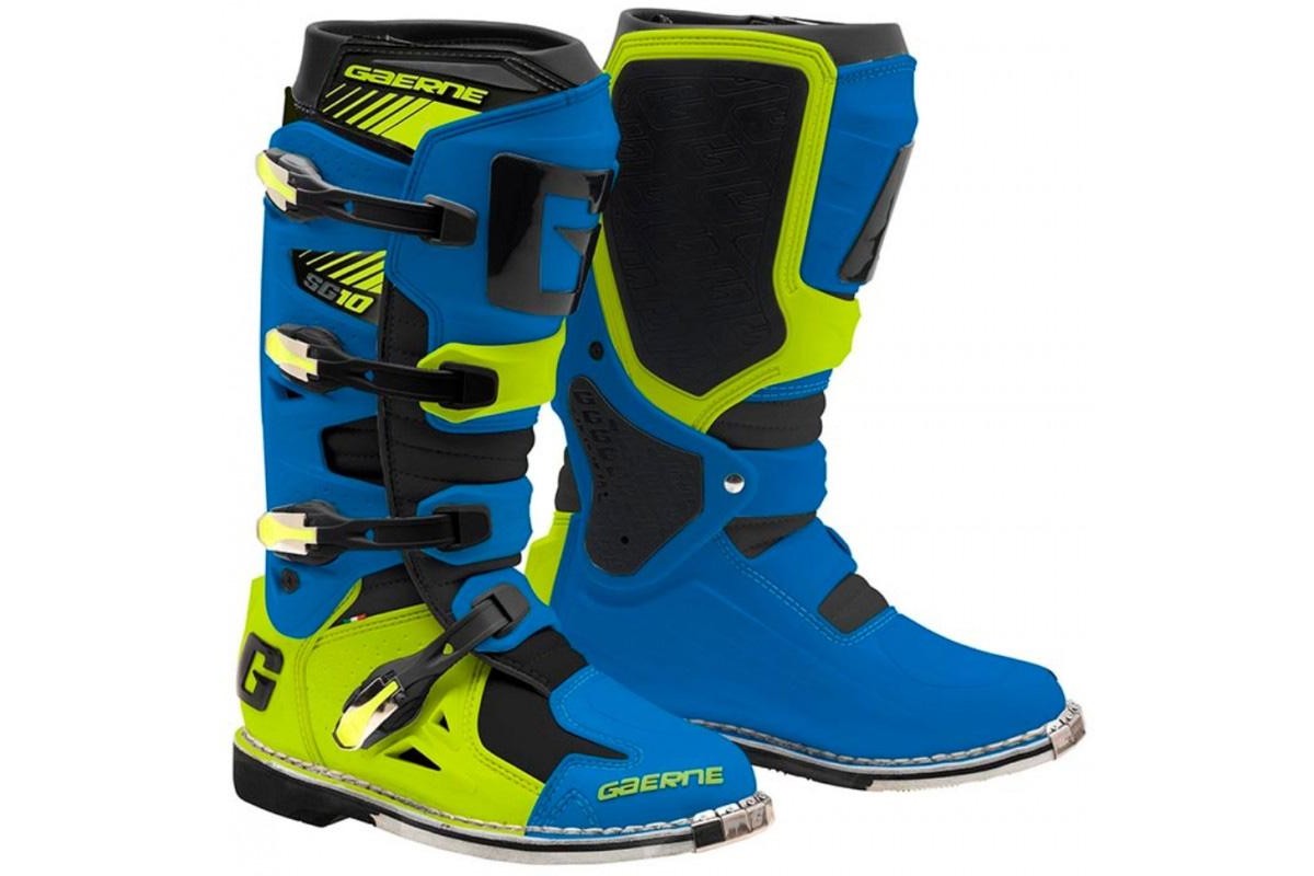 КРОССОВЫЕ МОТОБОТЫ Gaerne SG 10 Blue Yellow 2190 023