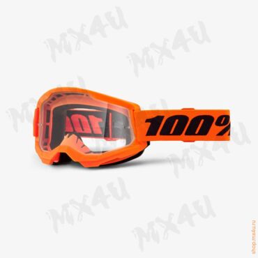 Очки Strata 2 Neon Orange / Прозрачная линза - миниатюра 1