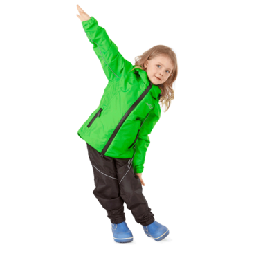 Dragonfly Дождевой детский комплект EVO Kids Green (куртка,штаны) - миниатюра 4