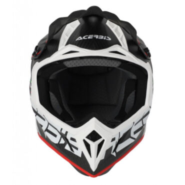 Acerbis Шлем STEEL CARBON 22 06 Black Red - миниатюра 1