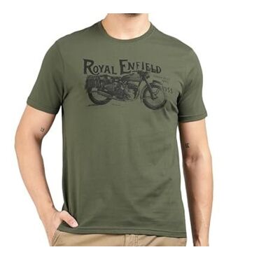 Футболка RE BULLET 350 T SHIRT OLIVE, размер 2XL - миниатюра 1