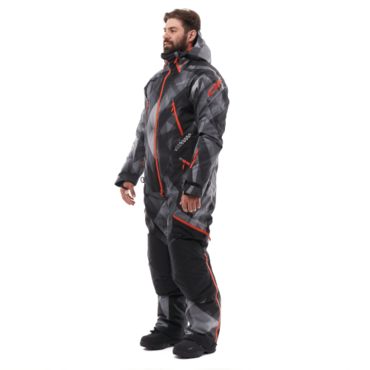 Dragonfly Комбинезон снегоходный Extreme MAN Dark Grey Утепленный - миниатюра 4