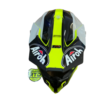 Шлем AIROH Twist 2.0 Bit Yellow Gloss (Глянцевый) - миниатюра 3
