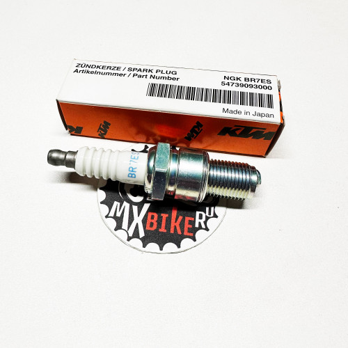 Свеча зажигания (NGK BR7ES)  KTM 250 300EXC 03- / Husqvarna TE250 300 14- / GasGas EC250 300 21- - фото 2