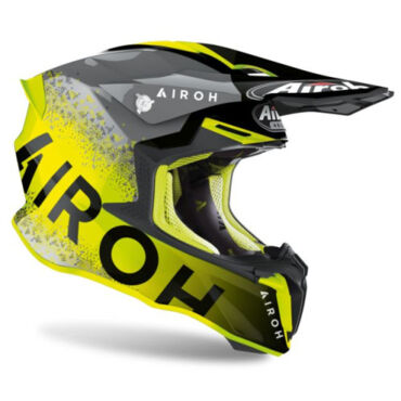 Шлем AIROH Twist 2.0 Bit Yellow Gloss (Глянцевый) - миниатюра 4