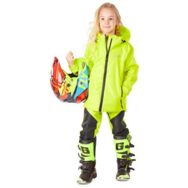 Dragonfly Дождевой детский комплект EVO Kids Yellow (куртка,штаны) - миниатюра 2