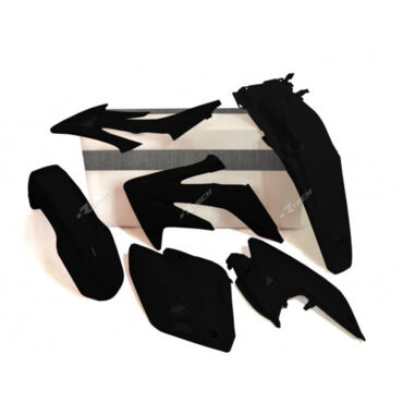 Комплект пластика Honda CRF250X 2004 2019, цвет черный - миниатюра 1