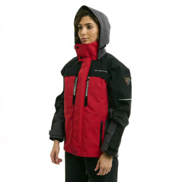 Dragonfly Мембранная куртка Quad Pro Woman V26 Red - Black - Grey - миниатюра 8