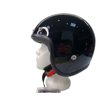 YAMAPA Шлем открытый YM 629 черный глянец - миниатюра 2