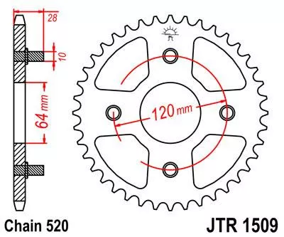 Звезда ведомая JTR1509