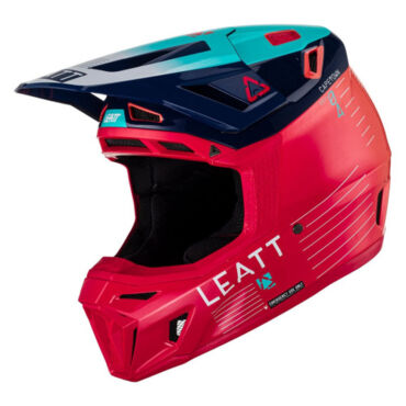 Leatt Мотошлем Moto 8.5 Helmet Kit Red (2023) - миниатюра 2