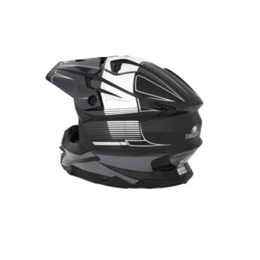Desment Шлем кроссовый Raptor Black Grey graphic - миниатюра 5