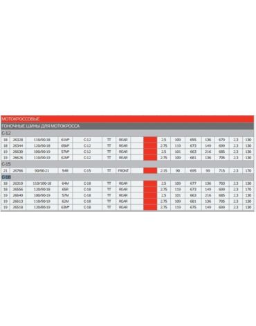Mitas Terra Force EX HT ICE 110 100 18  64M TT Покрышка зад // 70000989