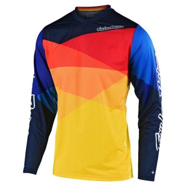 Детское джерси Troy Lee Design JET YELLOW / ORANGE - миниатюра 1
