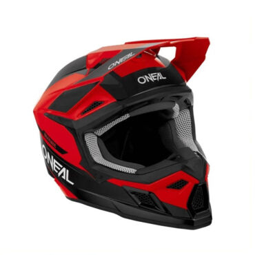 Oneal Шлем кроссовый детский 3Series Youth Race V24 красный/ черный - миниатюра 2