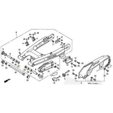 HONDA сальник 20x26x4.5  ( 91254KS6003 / 91254 KS6 005) - миниатюра 2