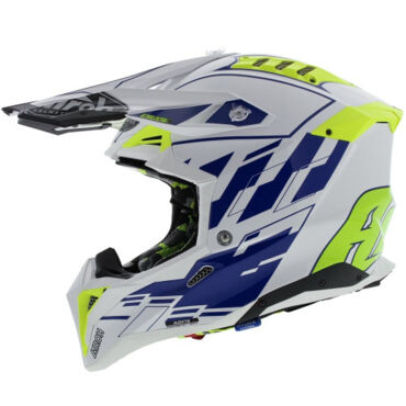 Шлем AIROH AVIATOR 3 Rampage Blue Gloss (Глянцевый) - миниатюра 5