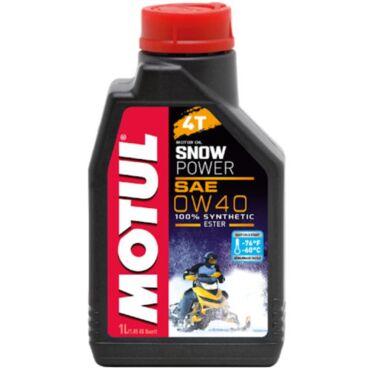 Масло Motul Snowpower 4T 0W 40 технология Ester 1Lt - миниатюра 1