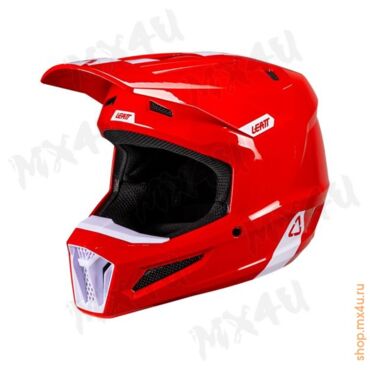 Шлем 2.5 V26 Thermoplastic - Красный - миниатюра 3